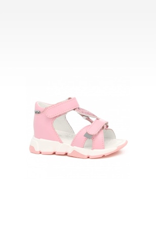 Sandały BARTEK 11540001, dla dziewcząt, jasno różowy
