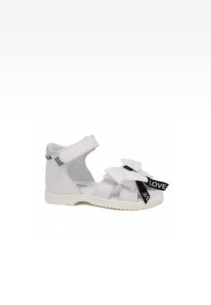 Sandały BARTEK 11534002, dla dziewcząt, biały