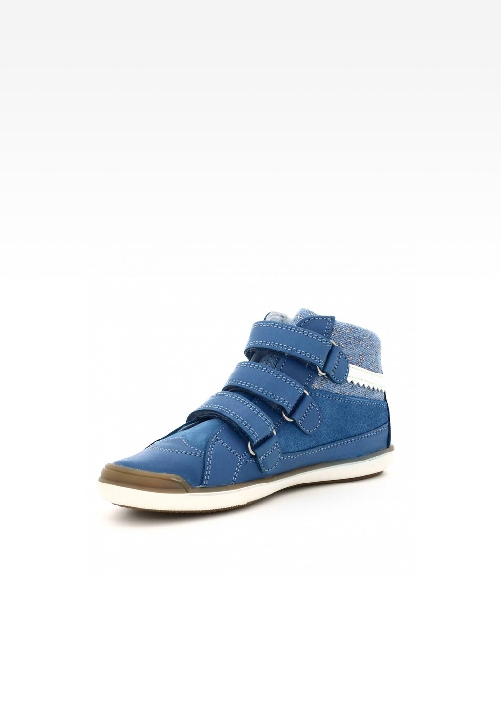 Trzewiki BARTEK W-87197/S/0V4, dla dziewcząt, niebieski Widok 3