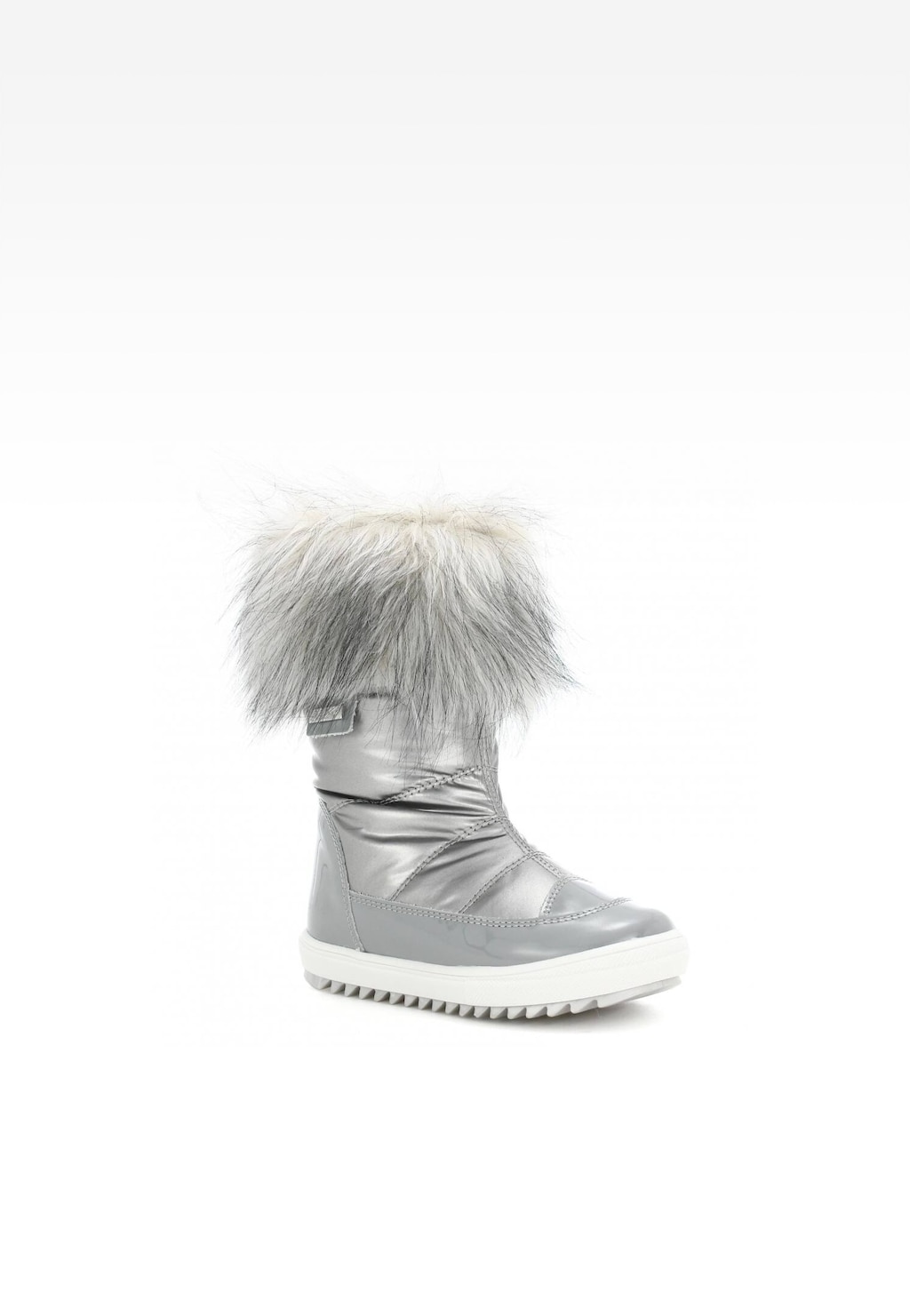 Zateplené čižmy BARTEK W-97385/28F, pre dievčatá, sivé Widok 2