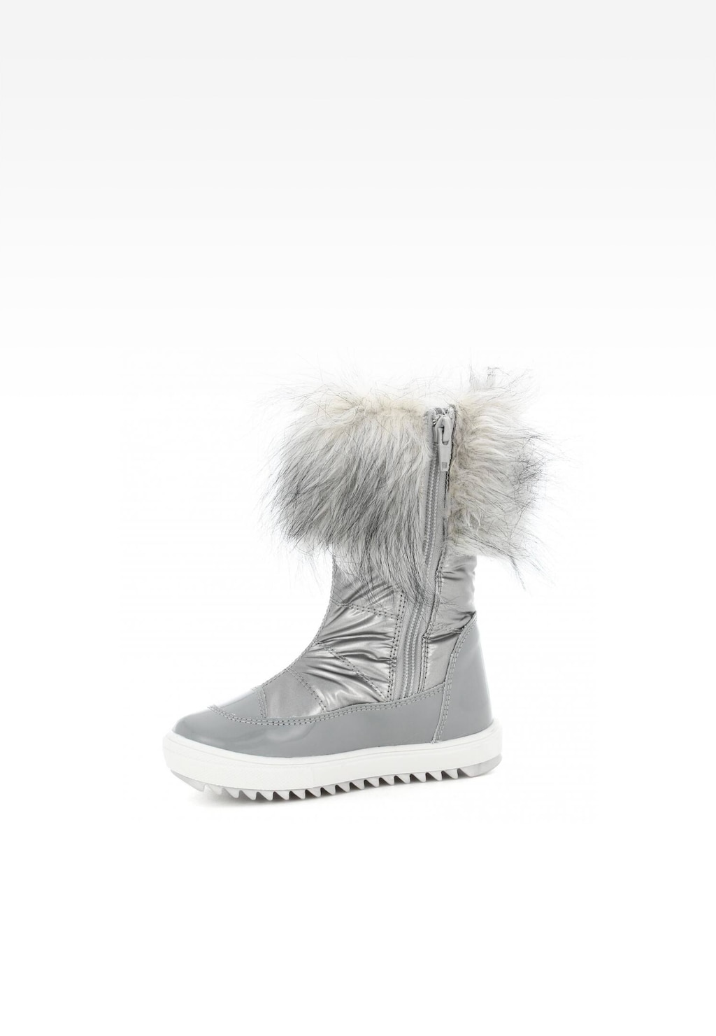 Zateplené čižmy BARTEK W-97385/28F, pre dievčatá, sivé Widok 5