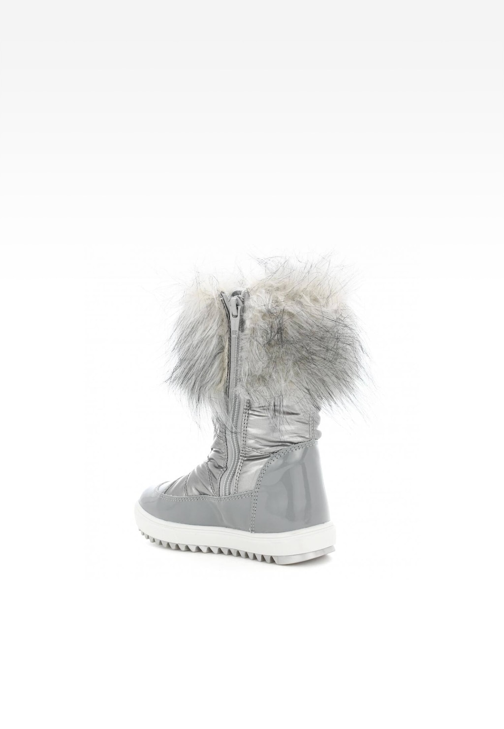 Zateplené čižmy BARTEK W-97385/28F, pre dievčatá, sivé Widok 6