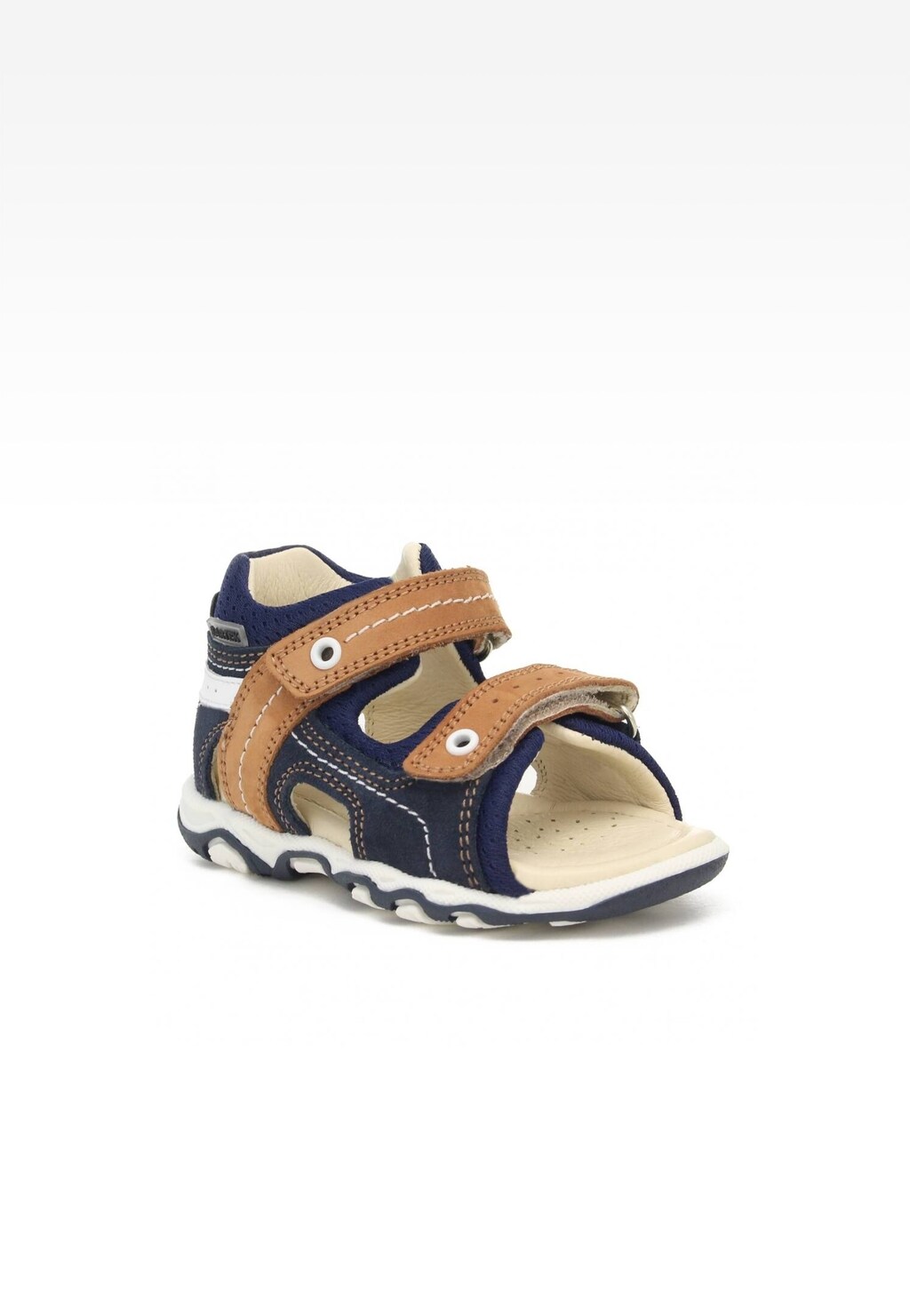 Sandały BARTEK 011848-006 II, dla chłopców, brązowo-granatowy Widok 2