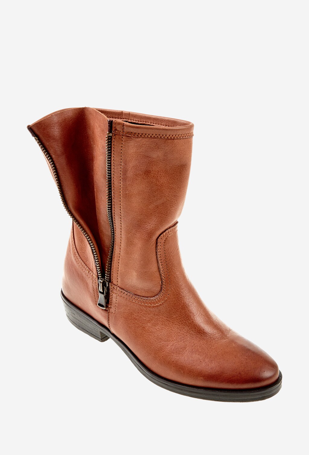 Jasnobrązowe damskie botki 4544-53 Widok 2