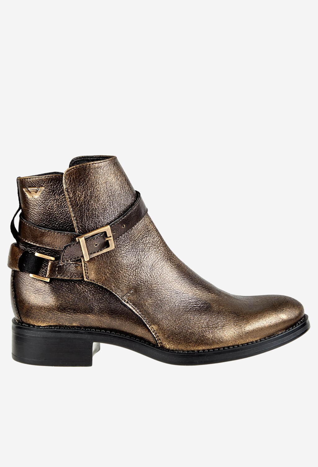 Złote damskie botki 4549-58 Widok 1