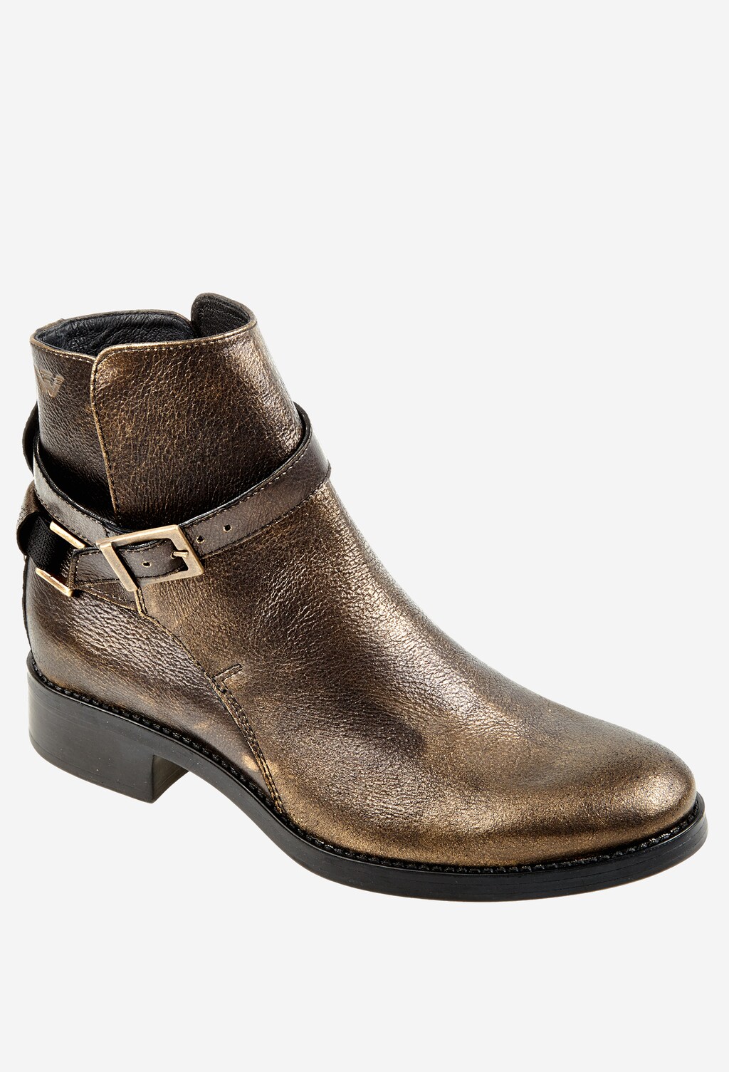 Złote damskie botki 4549-58 Widok 2