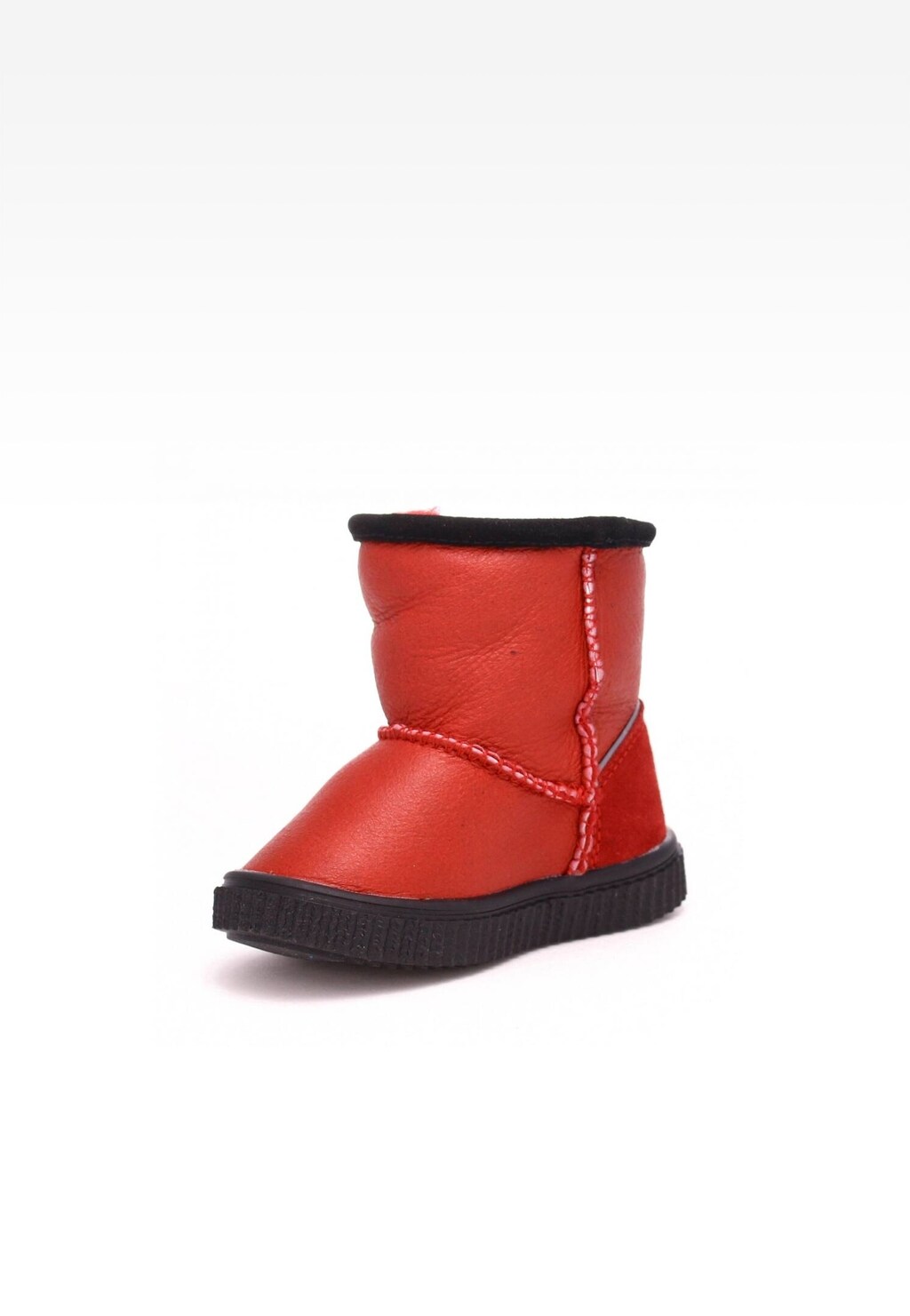 Zateplené čižmy BARTEK T-610170/OLR, pre dievčatá, červené Widok 3