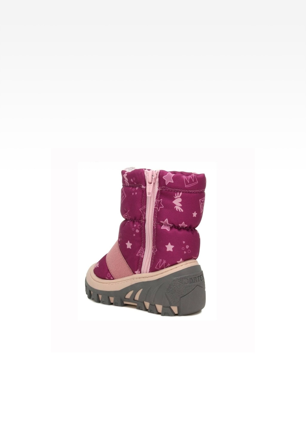 śniegowce BARTEK 14465021, dla dziewcząt, fuksja Widok 3
