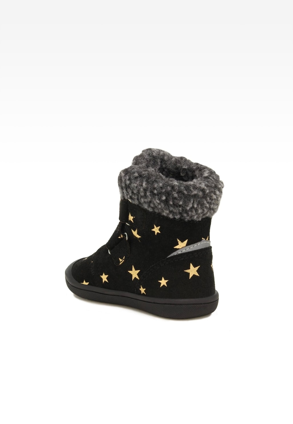 Zateplené kotníkové boty BARTEK 11026101, černo-zlaté Widok 4