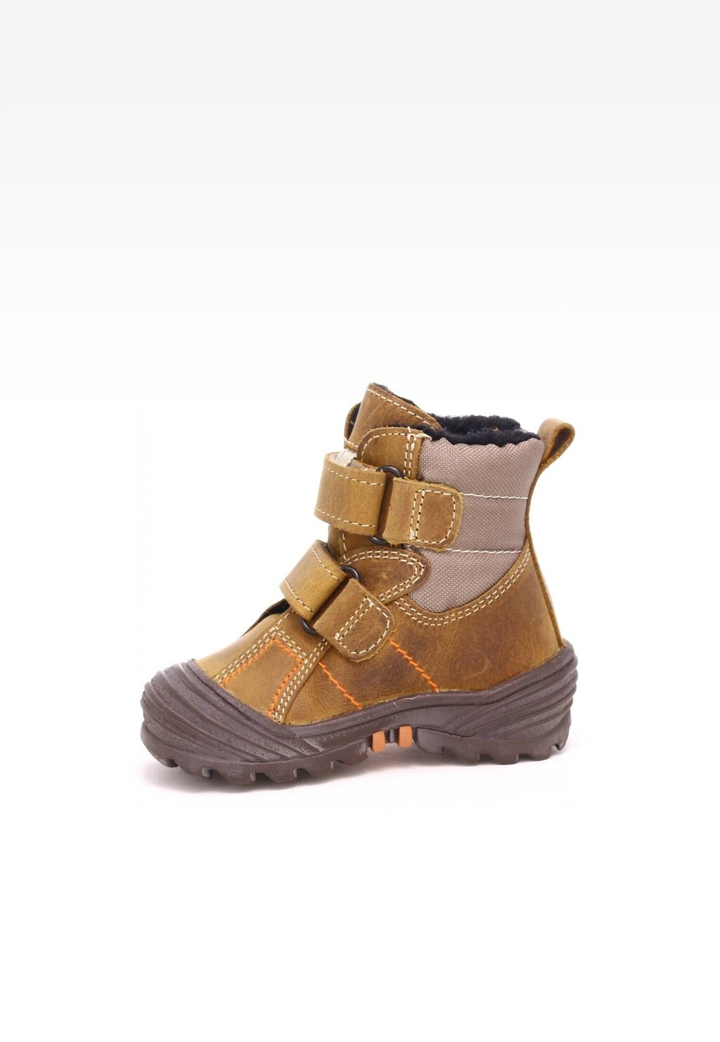 Trzewiki ocieplane BARTEK W-71407/C04, dla chłopców, beżowy Widok 4