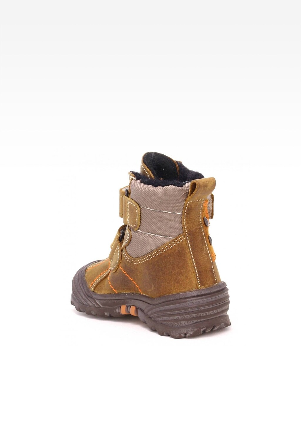 Trzewiki ocieplane BARTEK W-71407/C04, dla chłopców, beżowy Widok 5