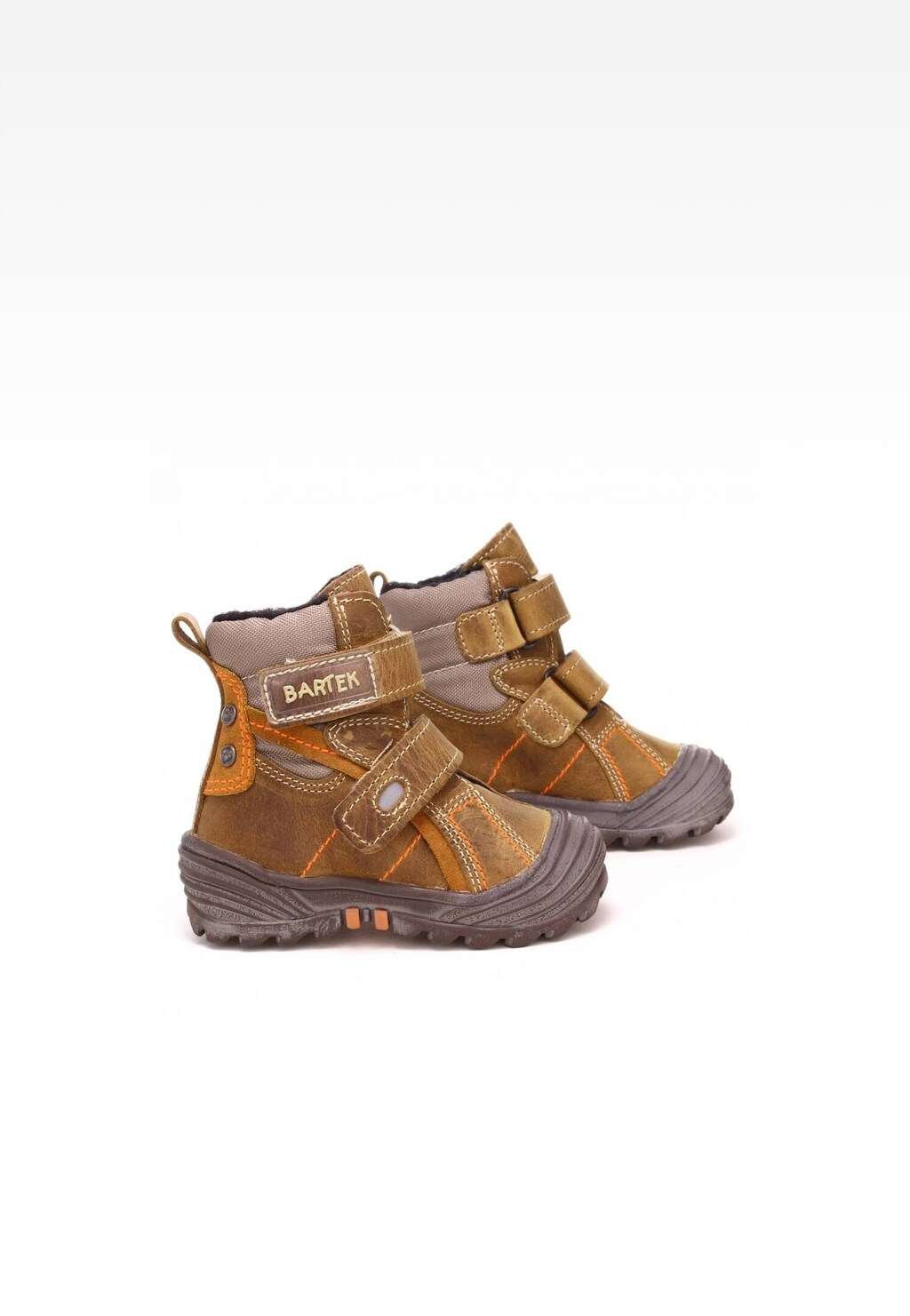 Trzewiki ocieplane BARTEK W-71407/C04, dla chłopców, beżowy Widok 6