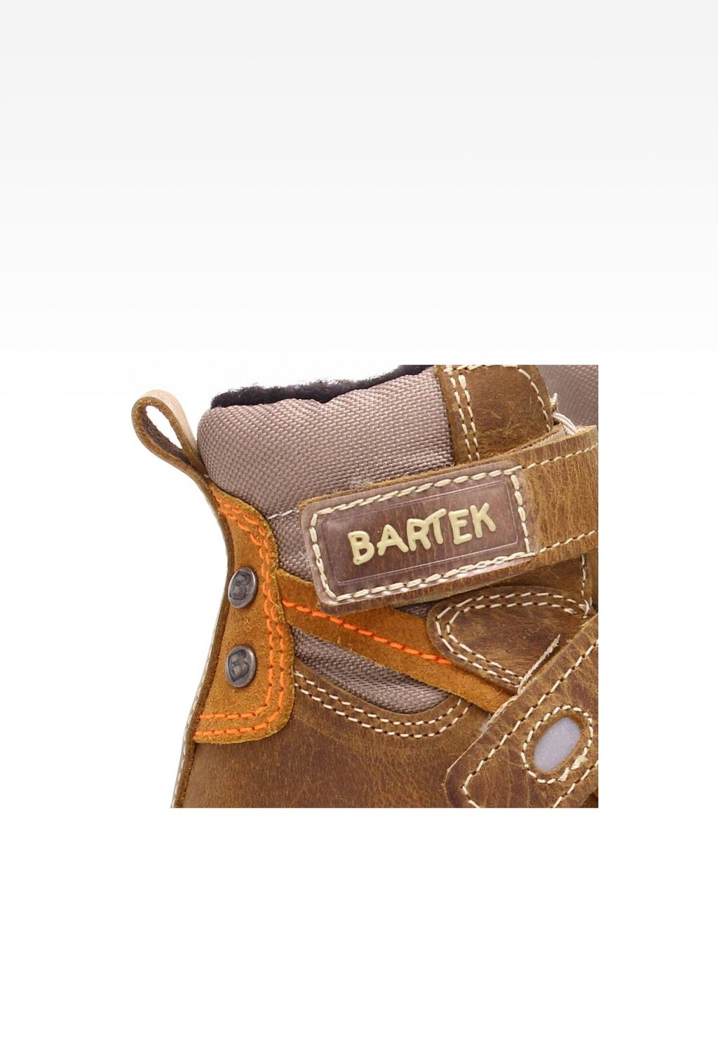 Trzewiki ocieplane BARTEK W-71407/C04, dla chłopców, beżowy Widok 9