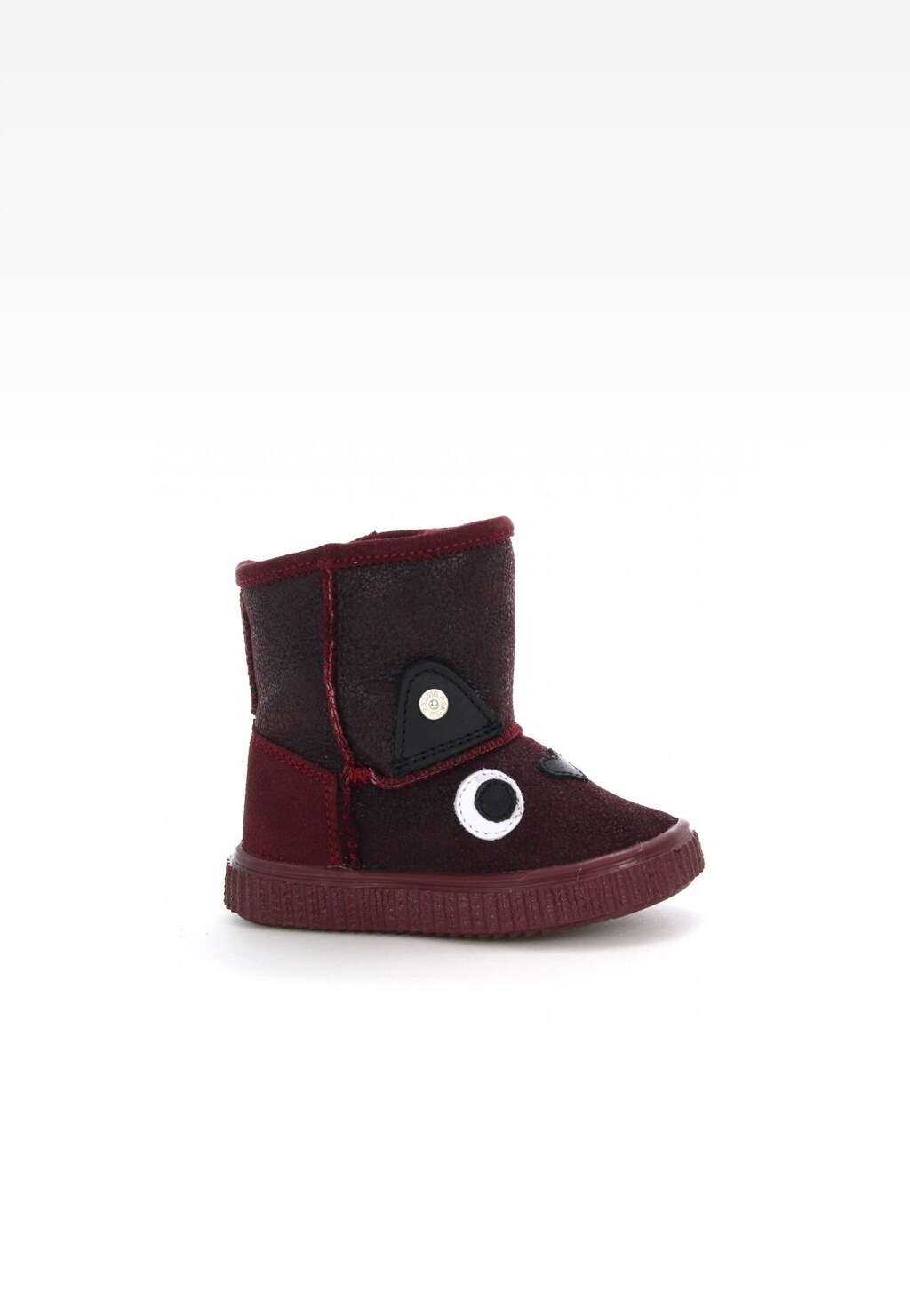 Kozaki ocieplane BARTEK W-410400/EMU, dla dziewcząt, bordowy Widok 1