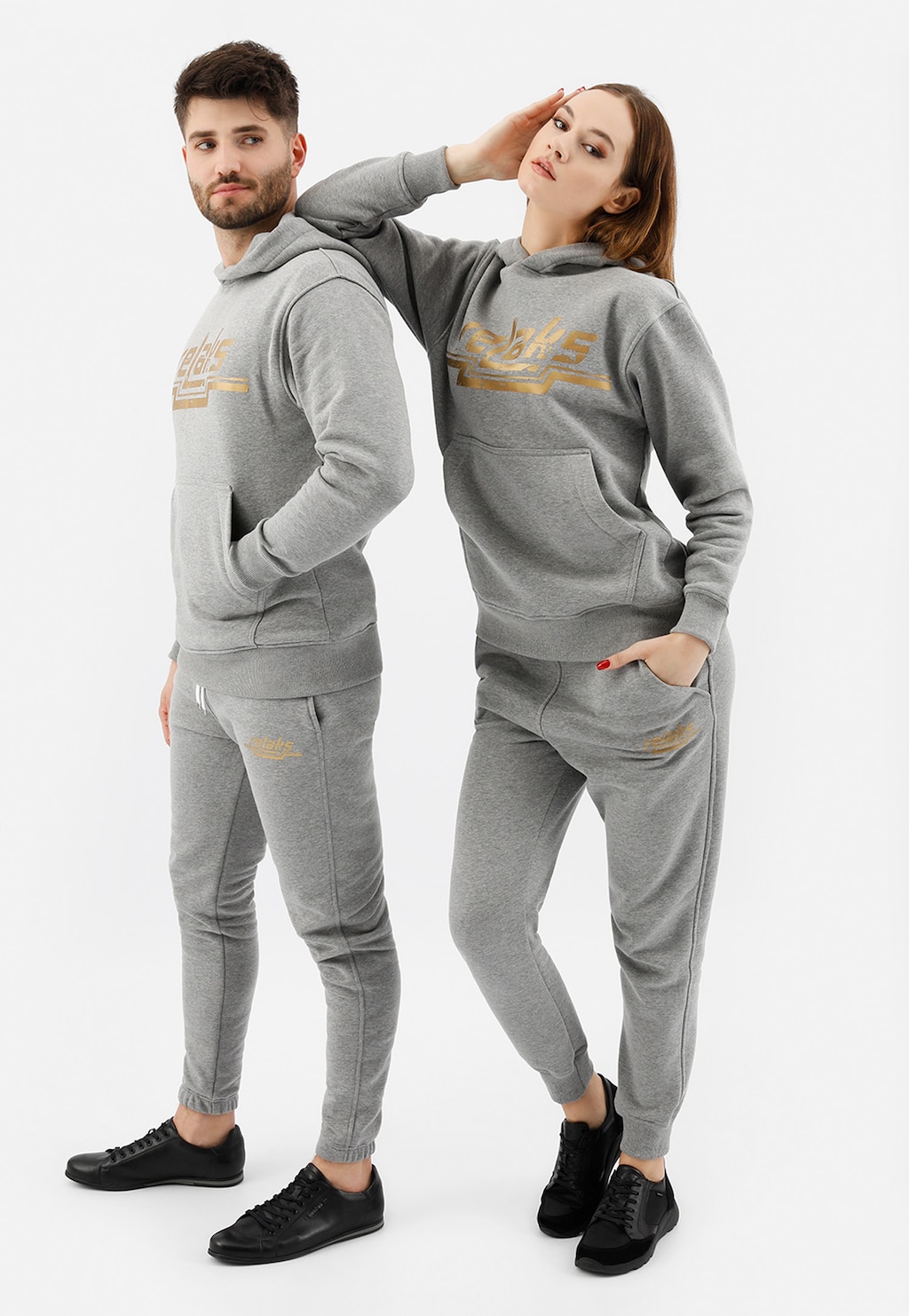 Bavlnené a pohodlné pánske nohavice značky RELAKS 98022-80 Widok 1