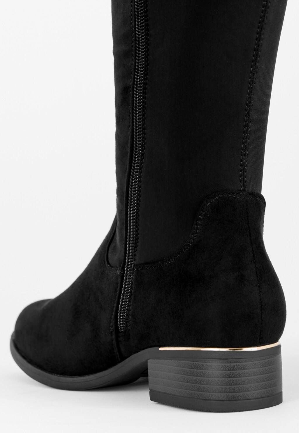 WJS czarne eleganckie kozaki damskie WJS45015-81 Widok 3