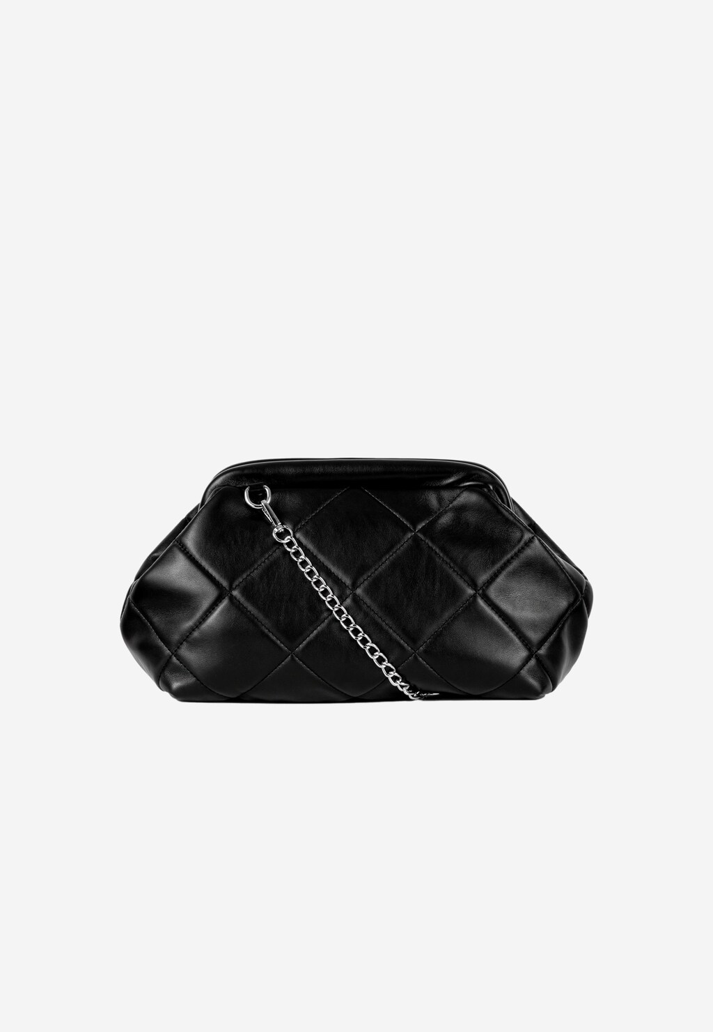 WJS mała czarna pikowana torebka damska WJS76037-51 Widok 1