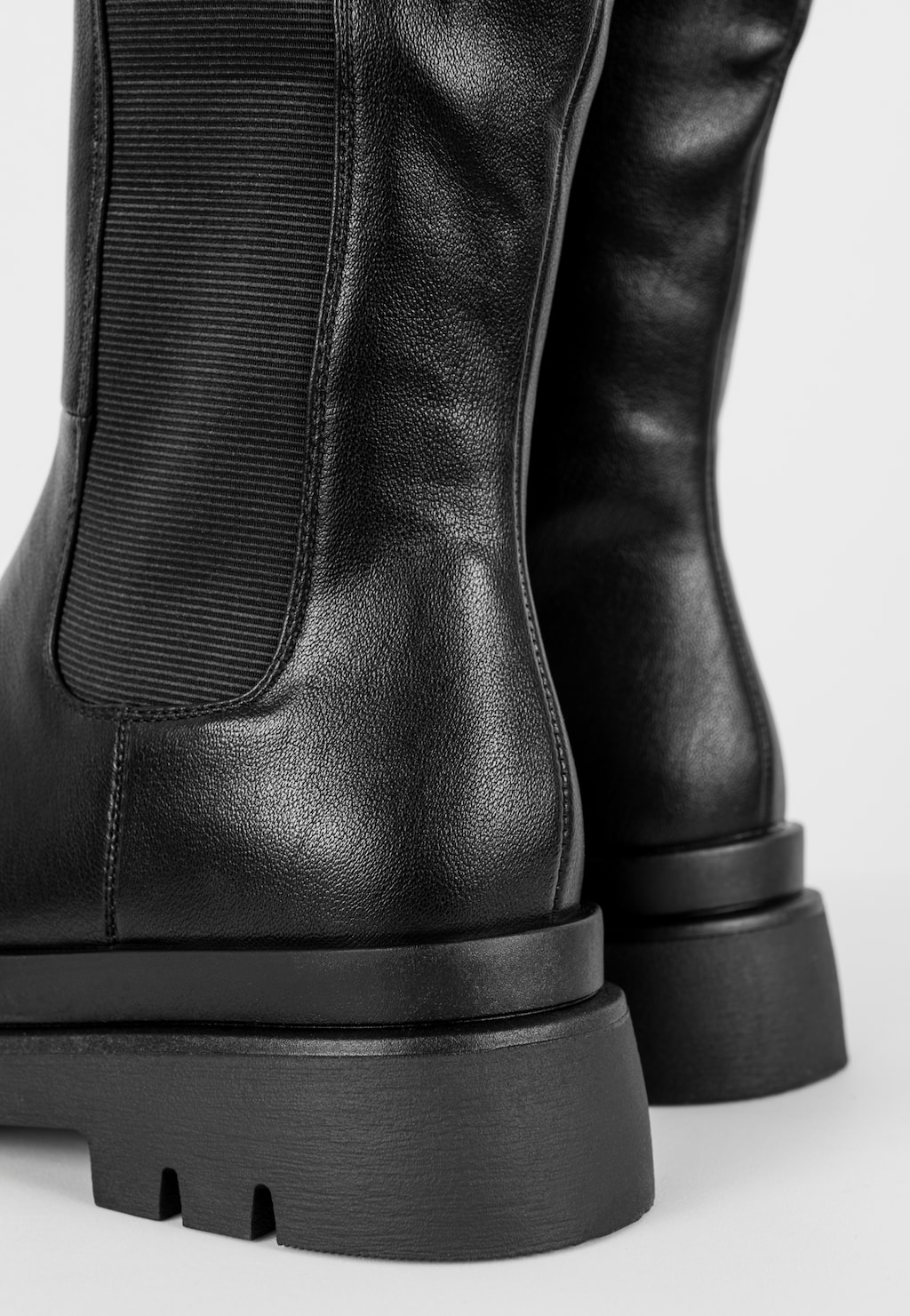 WJS czarne kozaki damskie typu sztyblety WJS45023-51 Widok 3