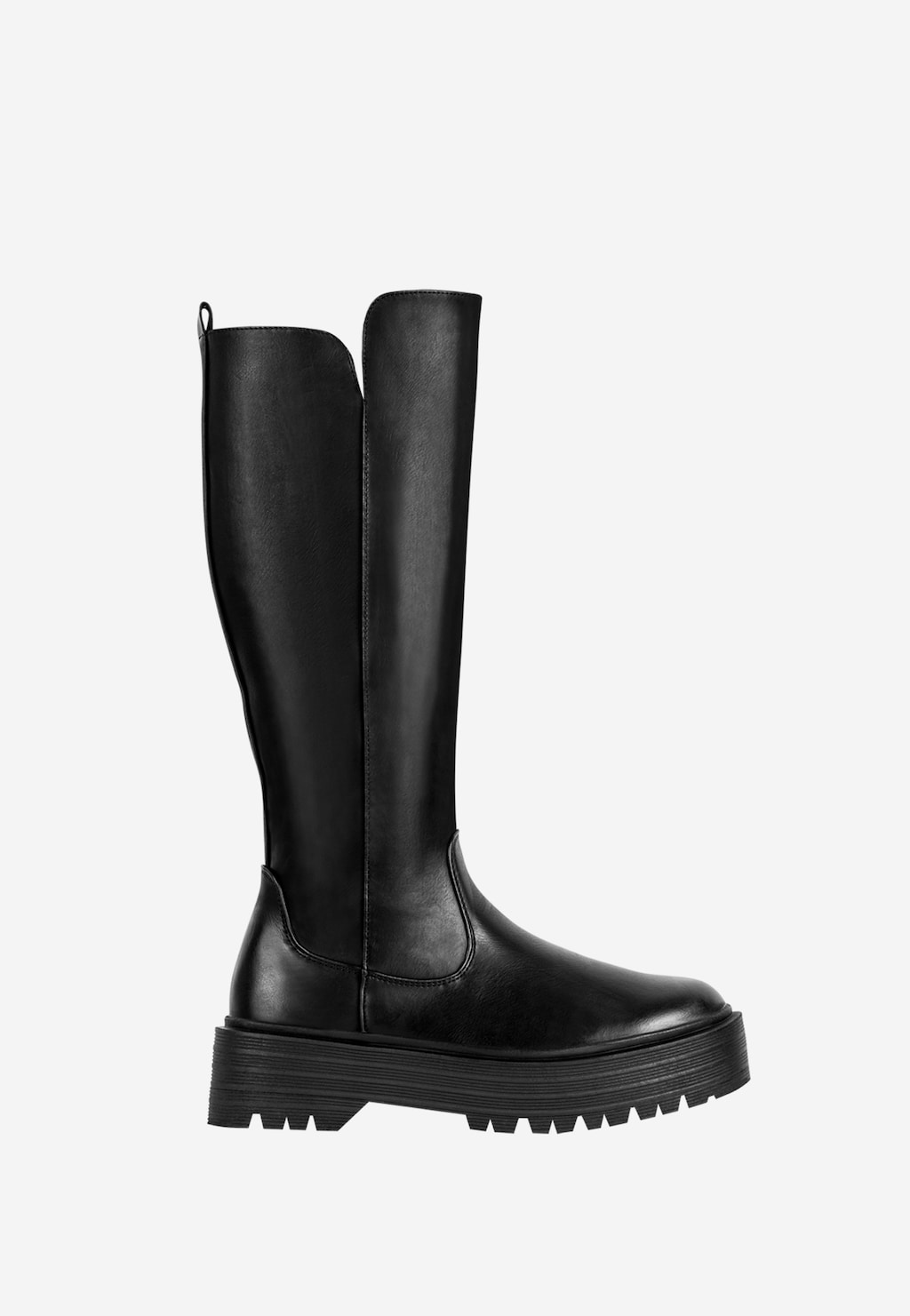 WJS czarne masywne kozaki damskie WJS45014-51 Widok 1