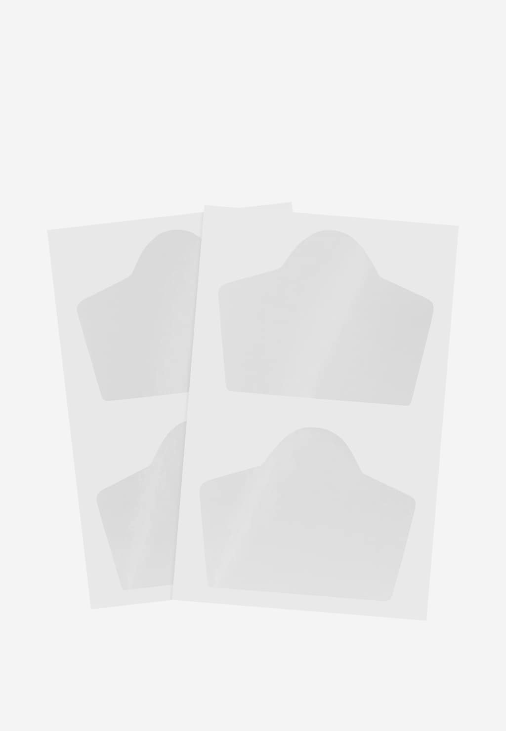 Przezroczysta folia ochronna Perfect Heel 99005-00 do obcasów butów Wojas, zaprojektowana do ochrony przed uszkodzeniami, widoczna w postaci zestawu naklejek.