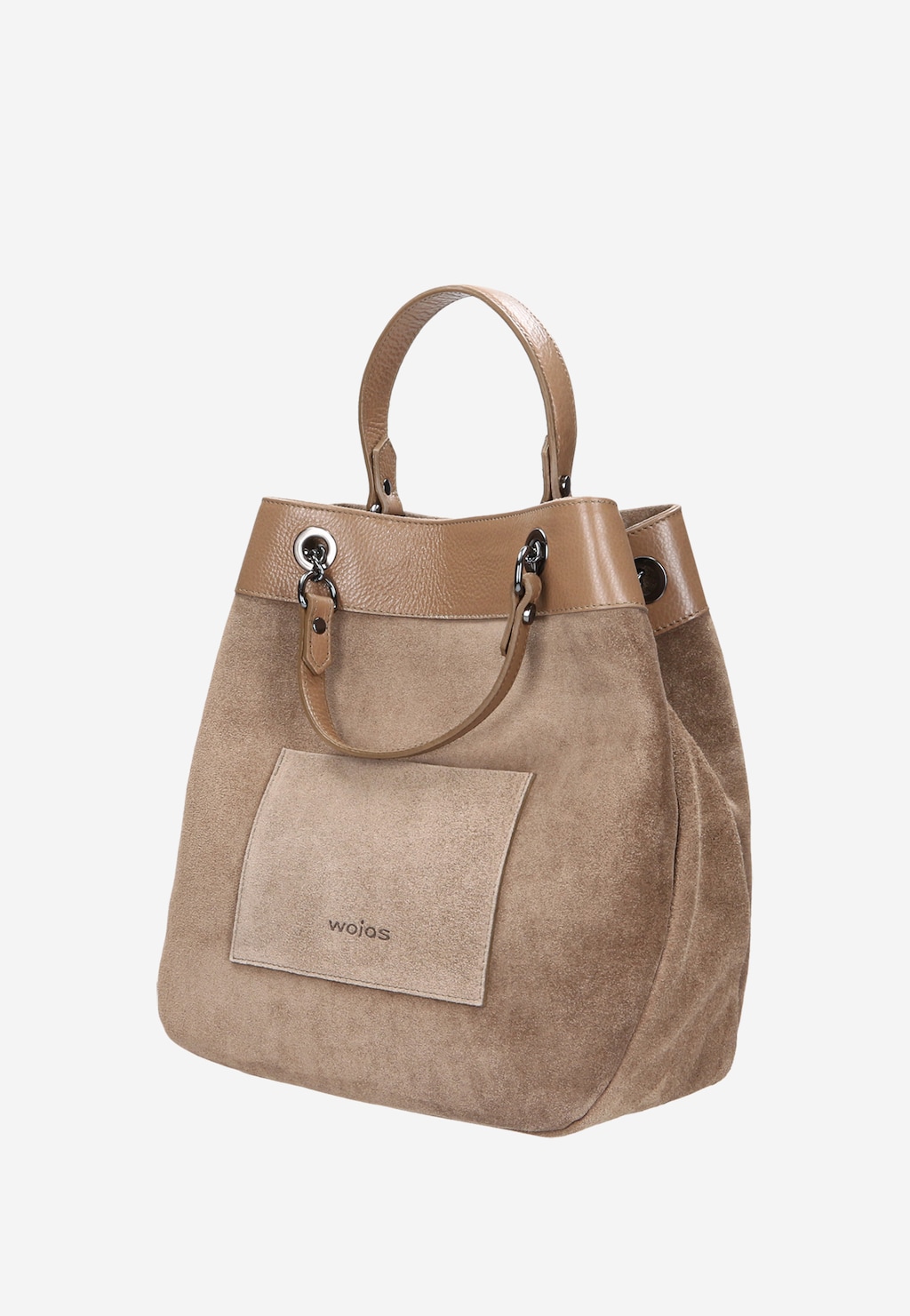 Dámska kožená kabelka s priestorom na všetko podstatné 8901-73 Widok 3