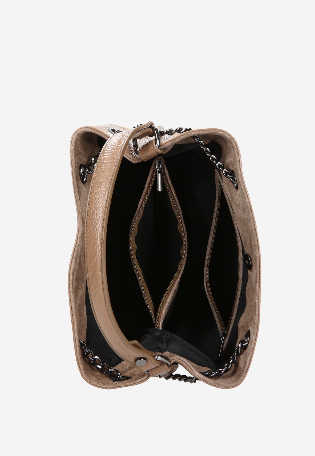 Dámska kožená kabelka s priestorom na všetko podstatné 8901-73 Widok 6