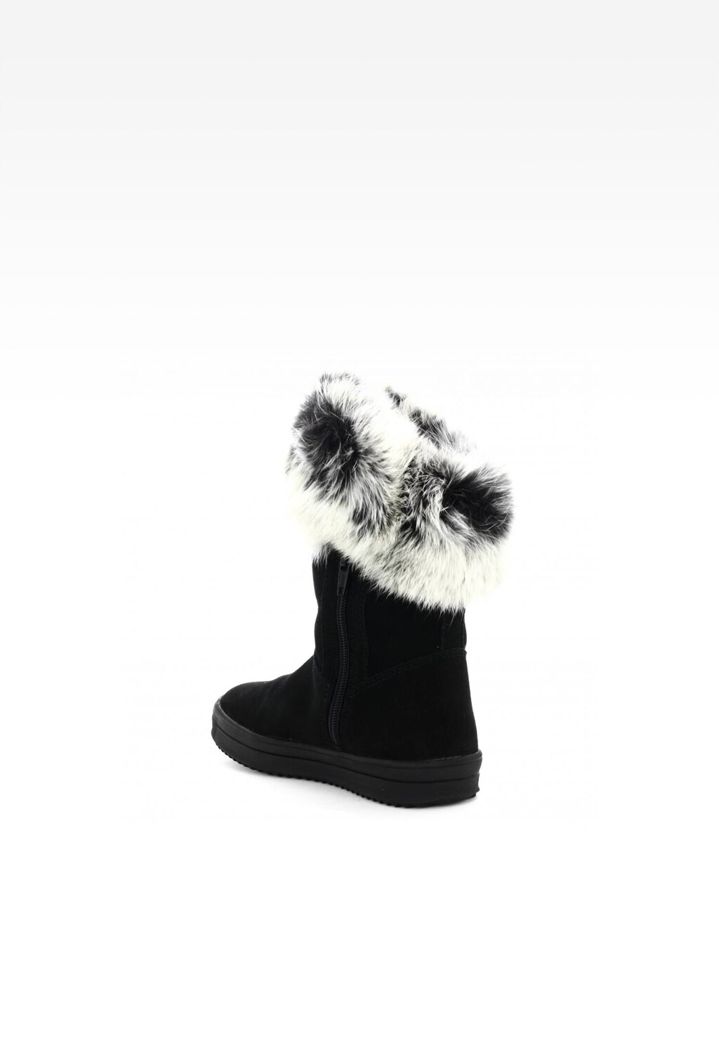 Botki ocieplane BARTEK W-47399W/W35, dla dziewcząt, czarny Widok 5