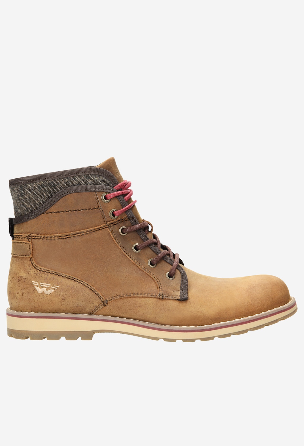 Brązowe męskie trzewiki 4272-52 Widok 1