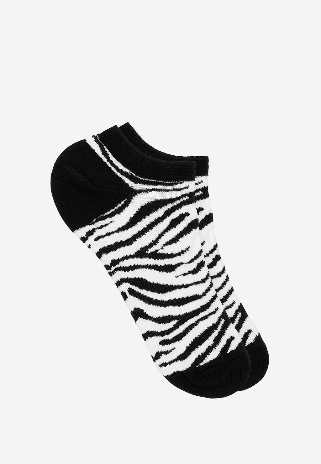 Kotníkové ponožky s zebřím vzorem 97081-81 Widok 1
