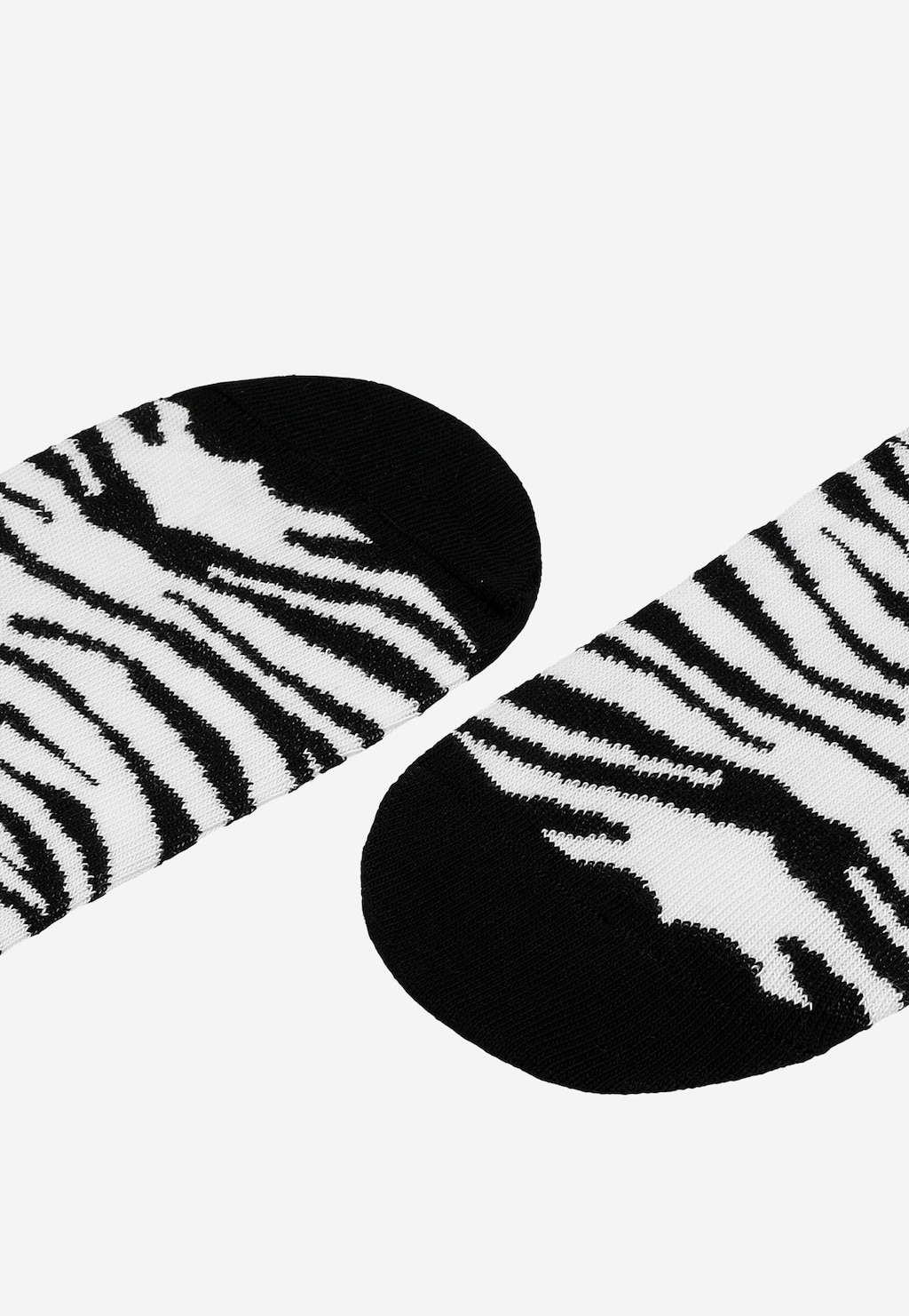 Kotníkové ponožky s zebřím vzorem 97081-81 Widok 2