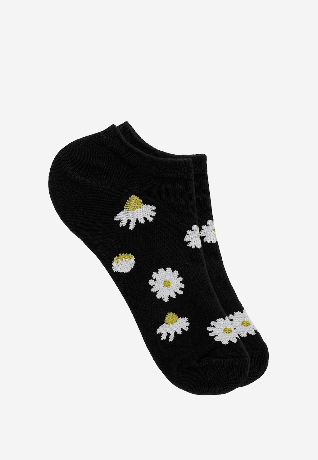 Štýlové dámske ponožky Wojas v čierno-bielej kombinácii 97082-81 Widok 1