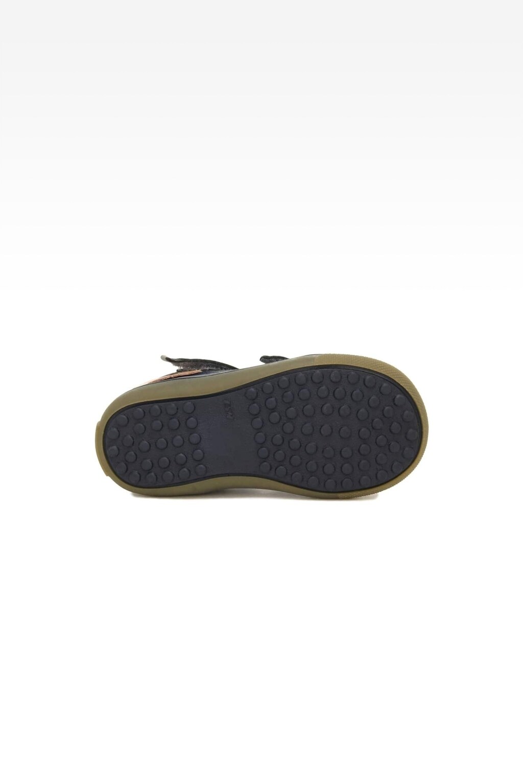 Sandały zabudowane BARTEK 081798-029 II, dla dziewcząt, granatowo-złoty Widok 5