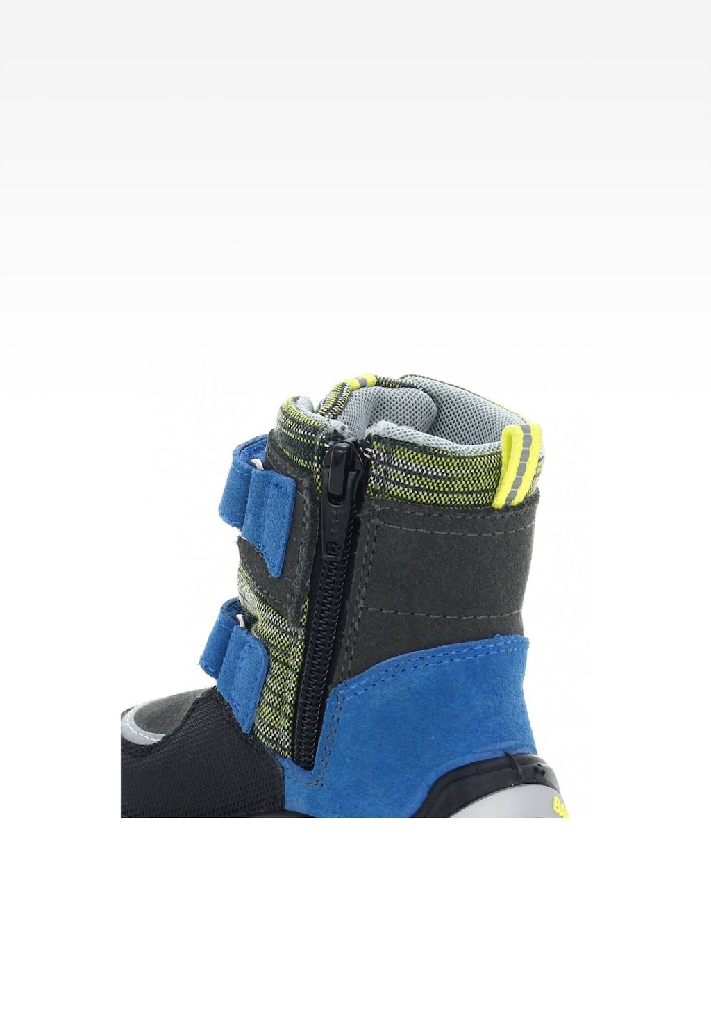 Zateplené členkové topánky BARTEK T-91759/0RE, pre chlapcov, šedo-modré Widok 10