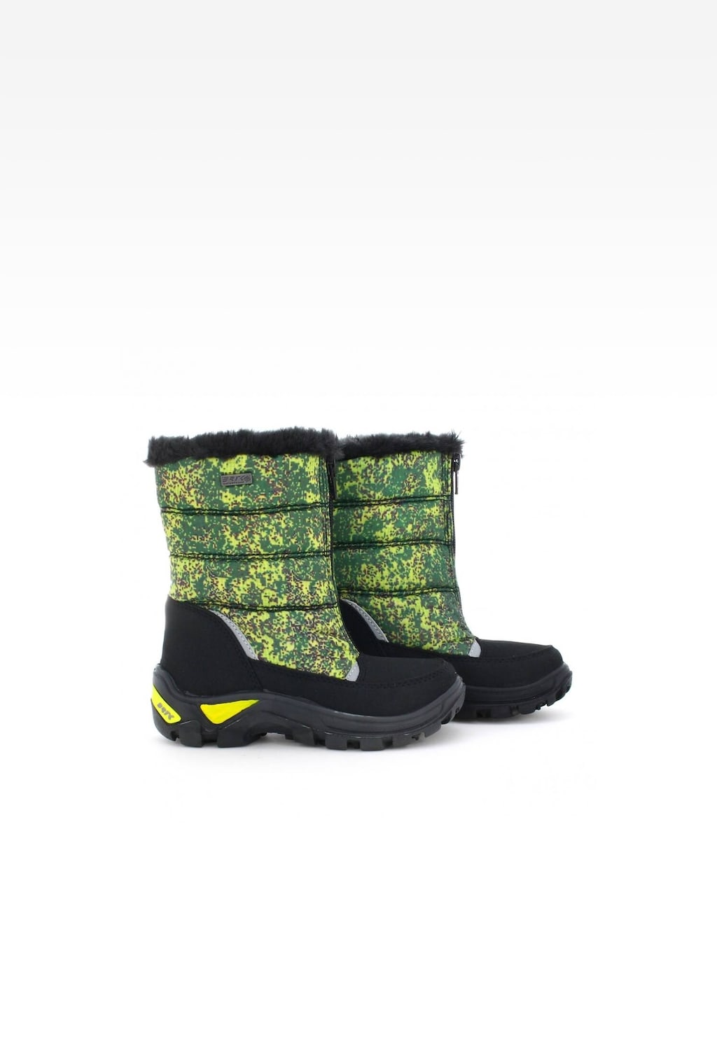 Čižmy BARTEK T-91419/TAA, čierno-zelené Widok 7