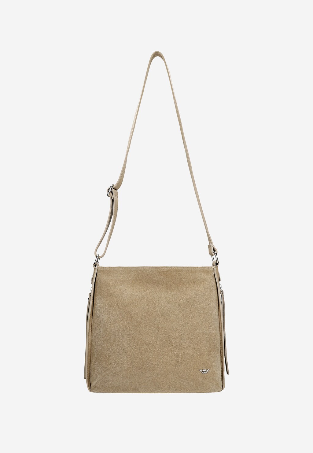 Světle béžová kožená dámská kabelka 80067-64 Widok 4