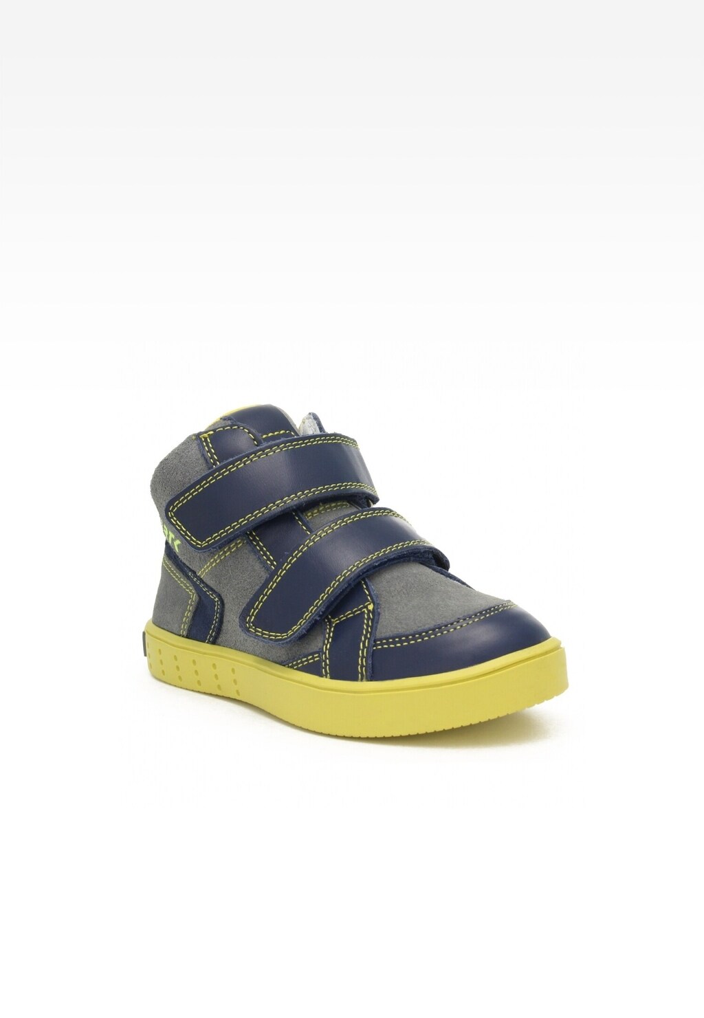 Sneakers BARTEK 27414-002, szaro-żółty Widok 2