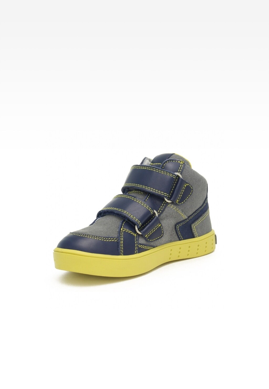 Sneakers BARTEK 27414-002, szaro-żółty Widok 3