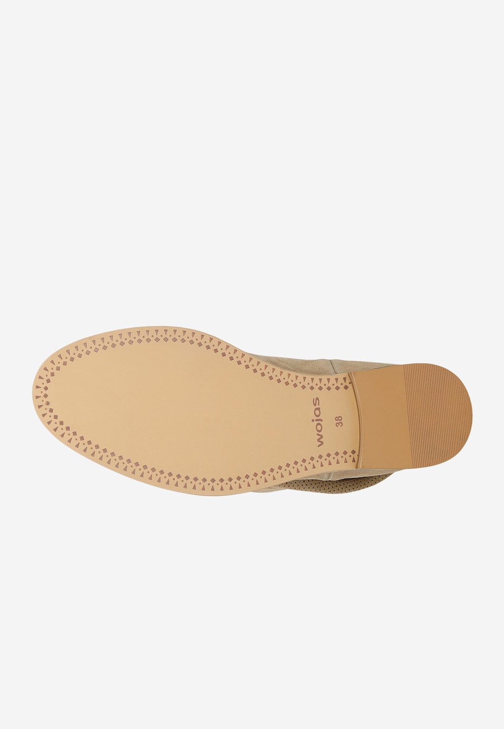 Elegantní béžové dámské kotníkové boty 55249-64 Widok 6
