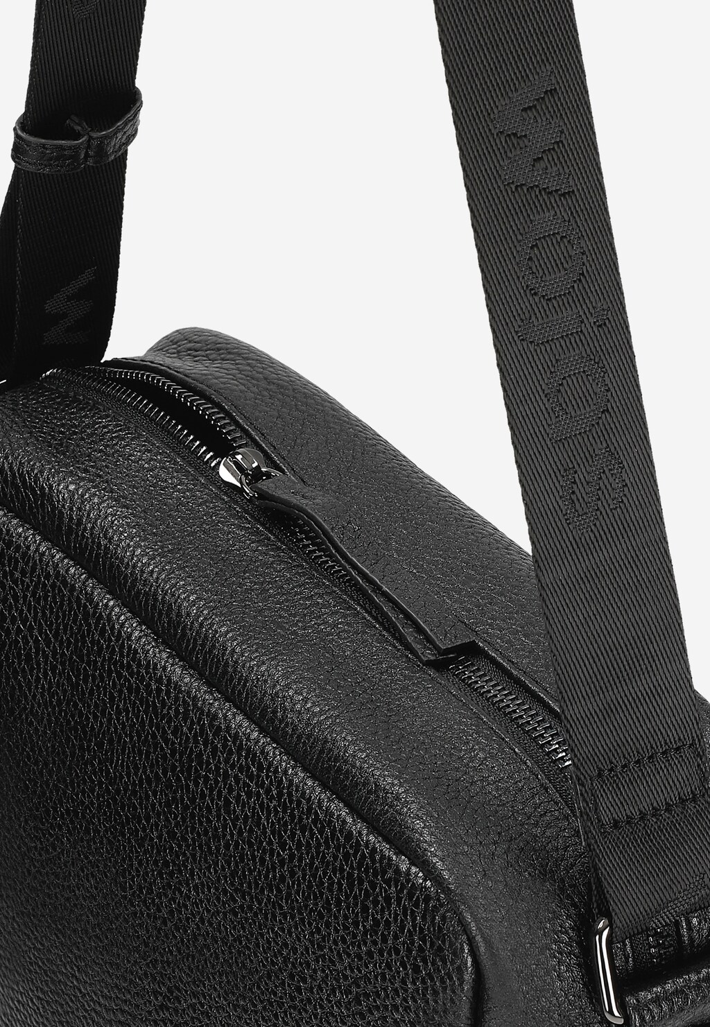 Czarna skórzana torba męska crossbody bag 90015-51 Widok 7