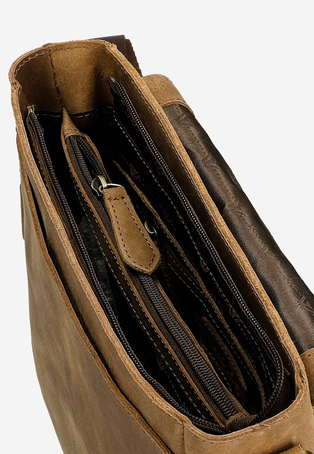 Malá pánská taška přes rameno z kůže crazy horse 80354-92 Widok 7