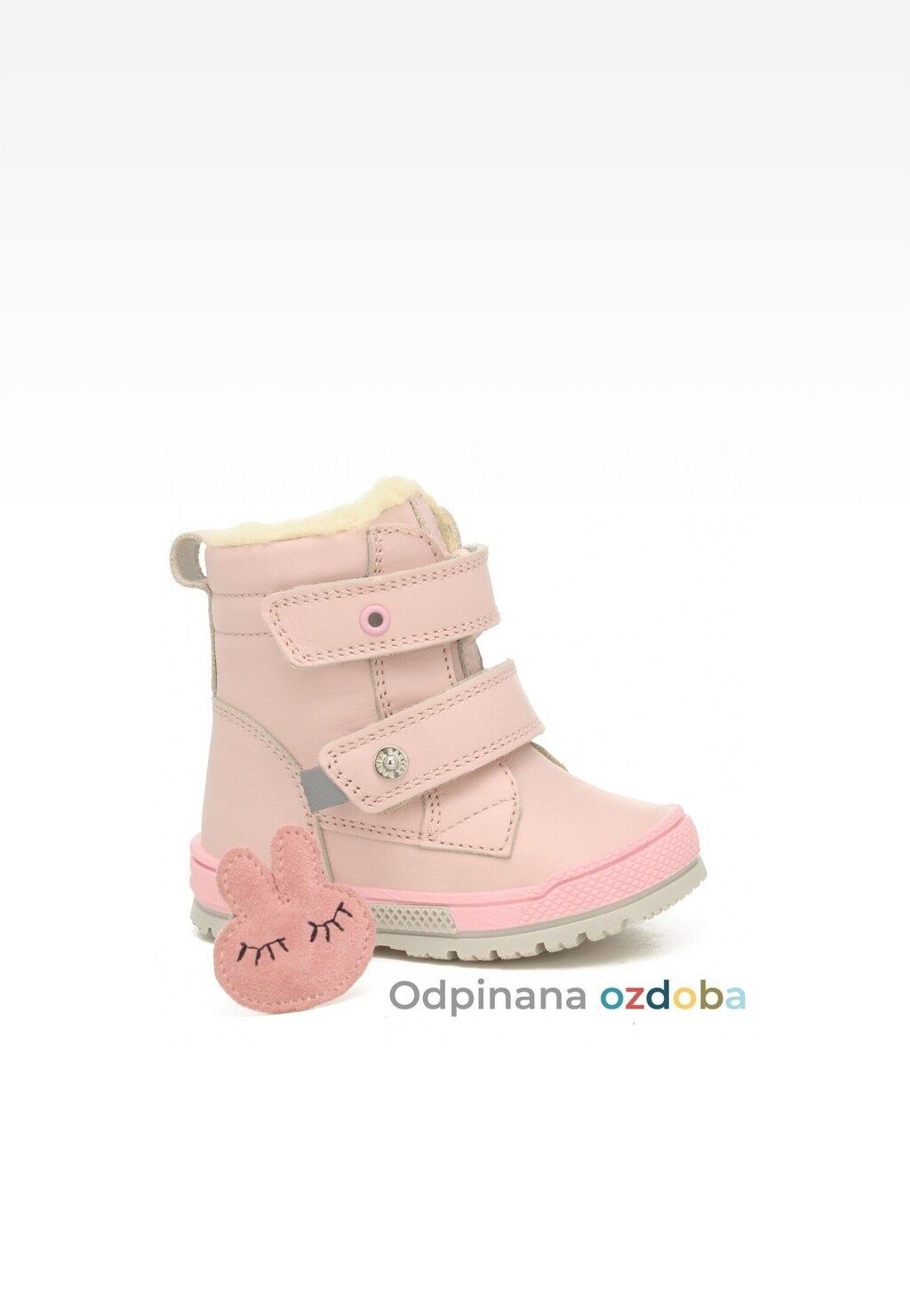 Obuwie profilaktyczne bartek baby BARTEK 21469-010, dla dziewcząt, jasno różowy Widok 2