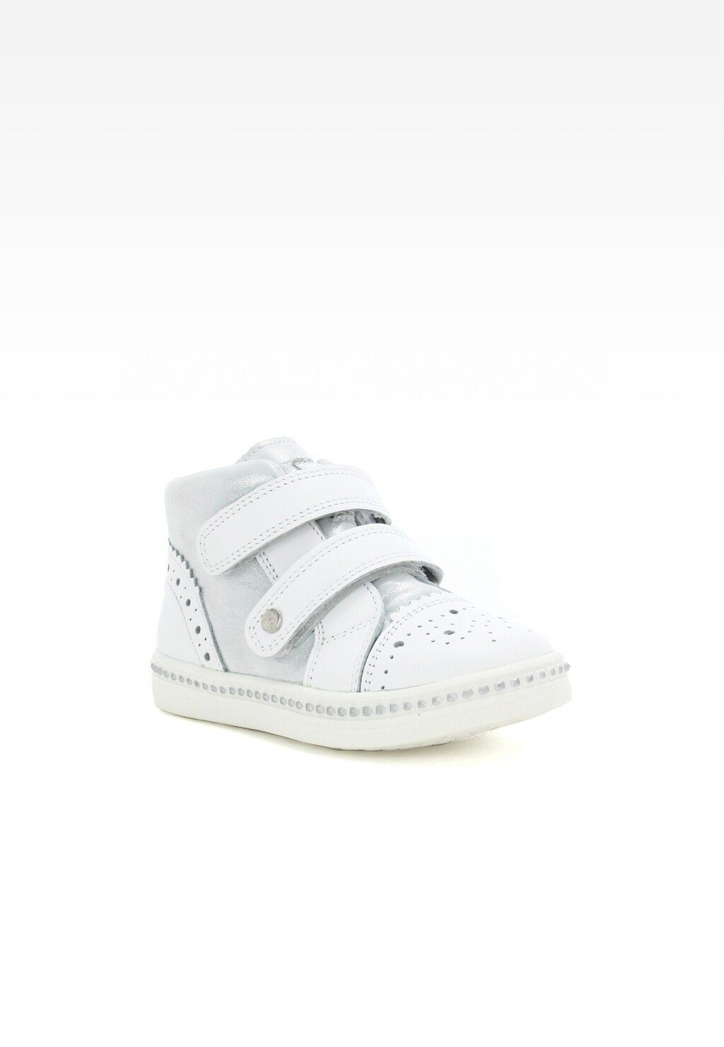 Trzewiki BARTEK W-91764-3/AAU, dla dziewcząt, biało-srebrny Widok 2