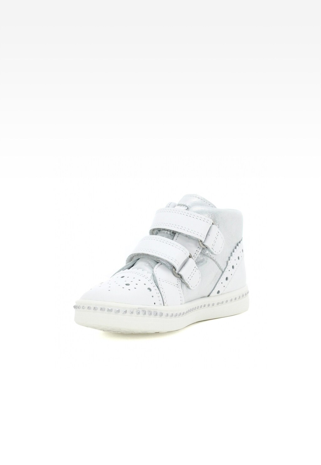 Trzewiki BARTEK W-91764-3/AAU, dla dziewcząt, biało-srebrny Widok 3