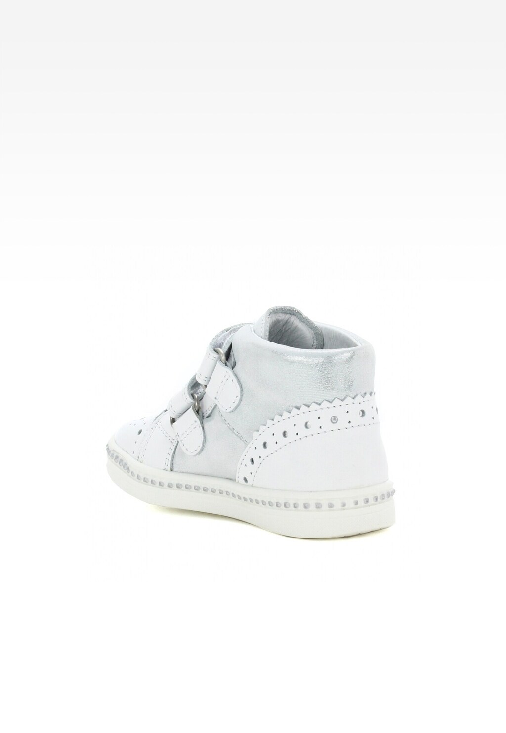 Trzewiki BARTEK W-91764-3/AAU, dla dziewcząt, biało-srebrny Widok 5