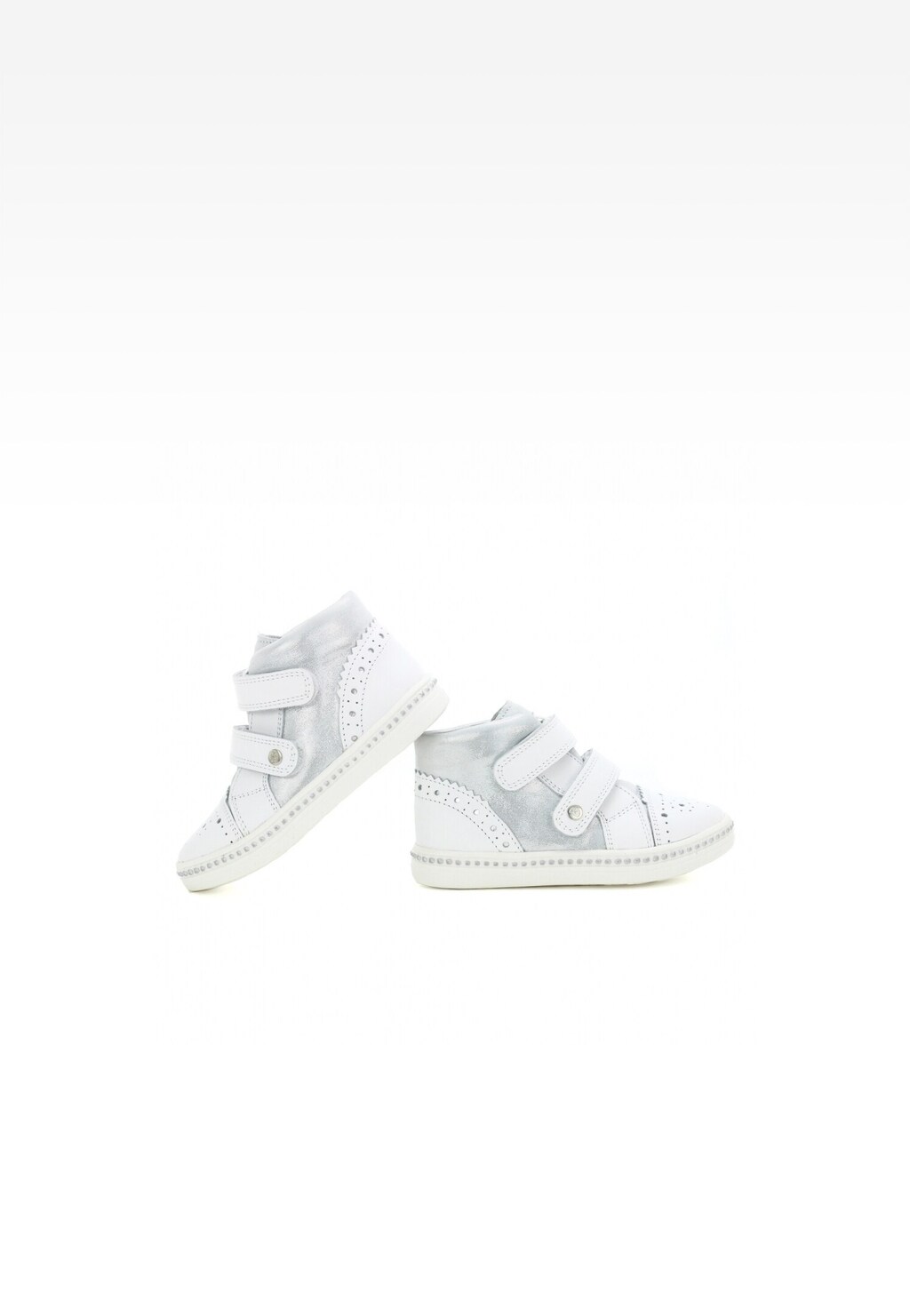 Trzewiki BARTEK W-91764-3/AAU, dla dziewcząt, biało-srebrny Widok 7