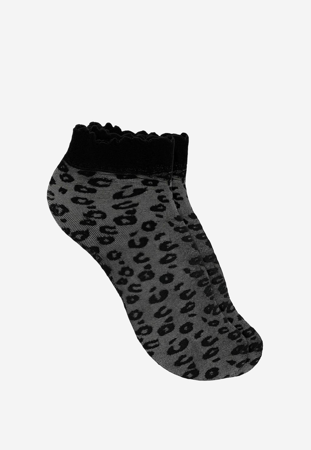 Dvojbalení punčochových ponožek se vzorem v puntíky 97086-81 Widok 1