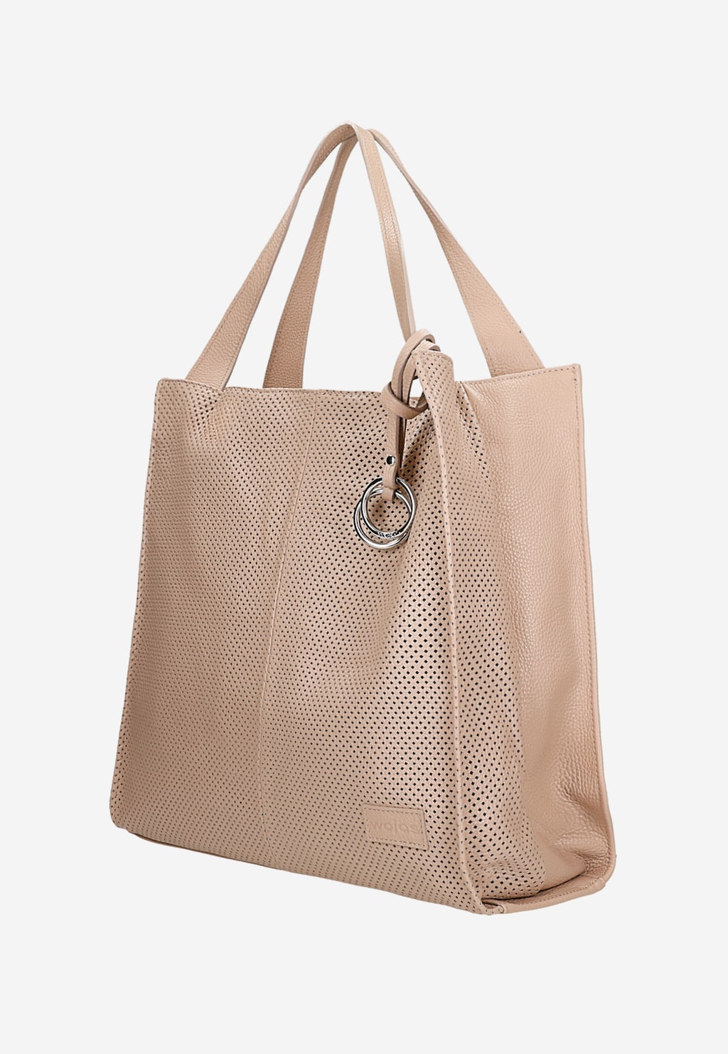 Světle růžová dámská kabelka typu shopper 80382-54 Widok 2
