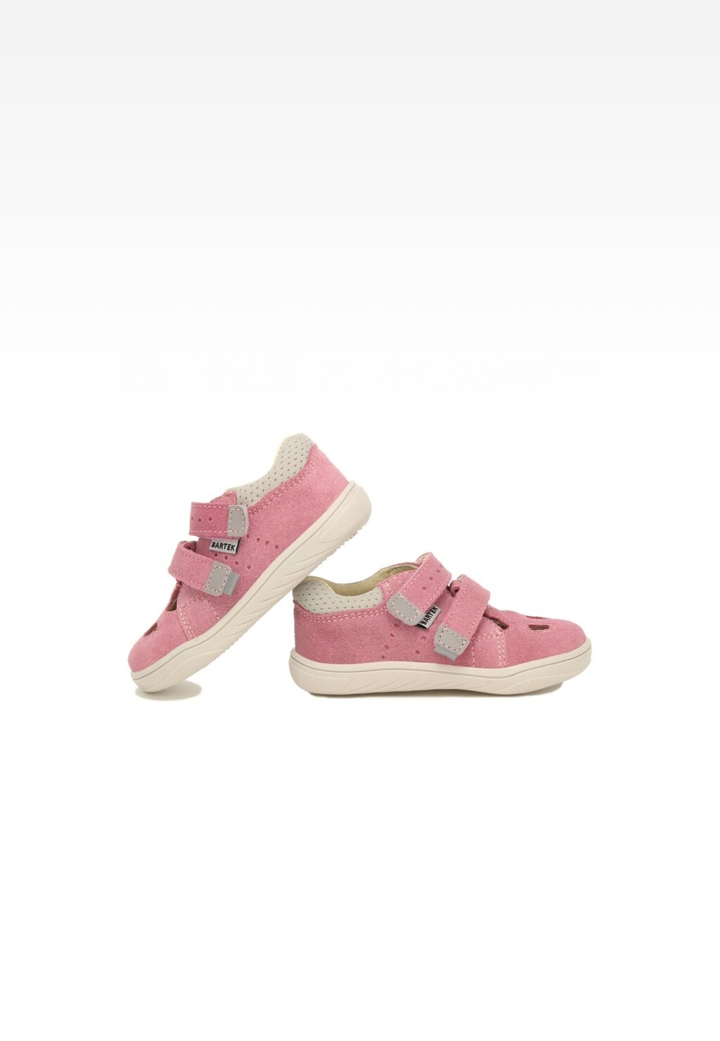 Barefoot BARTEK 11041604, dla dziewcząt, różowy Widok 7