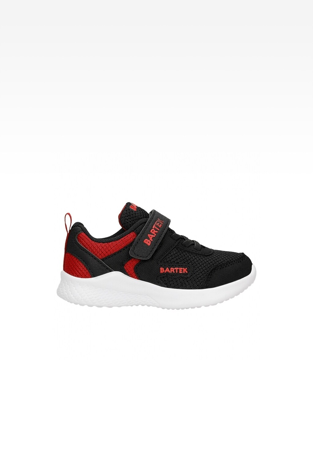 Półbuty BARTEK 11042801, czarno-czerwony Widok 1