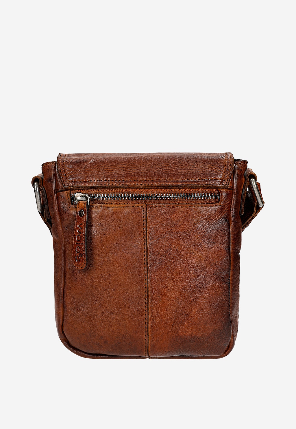 Světle hnědá pánská taška přes rameno z hladké kůže 80045-53 Widok 3